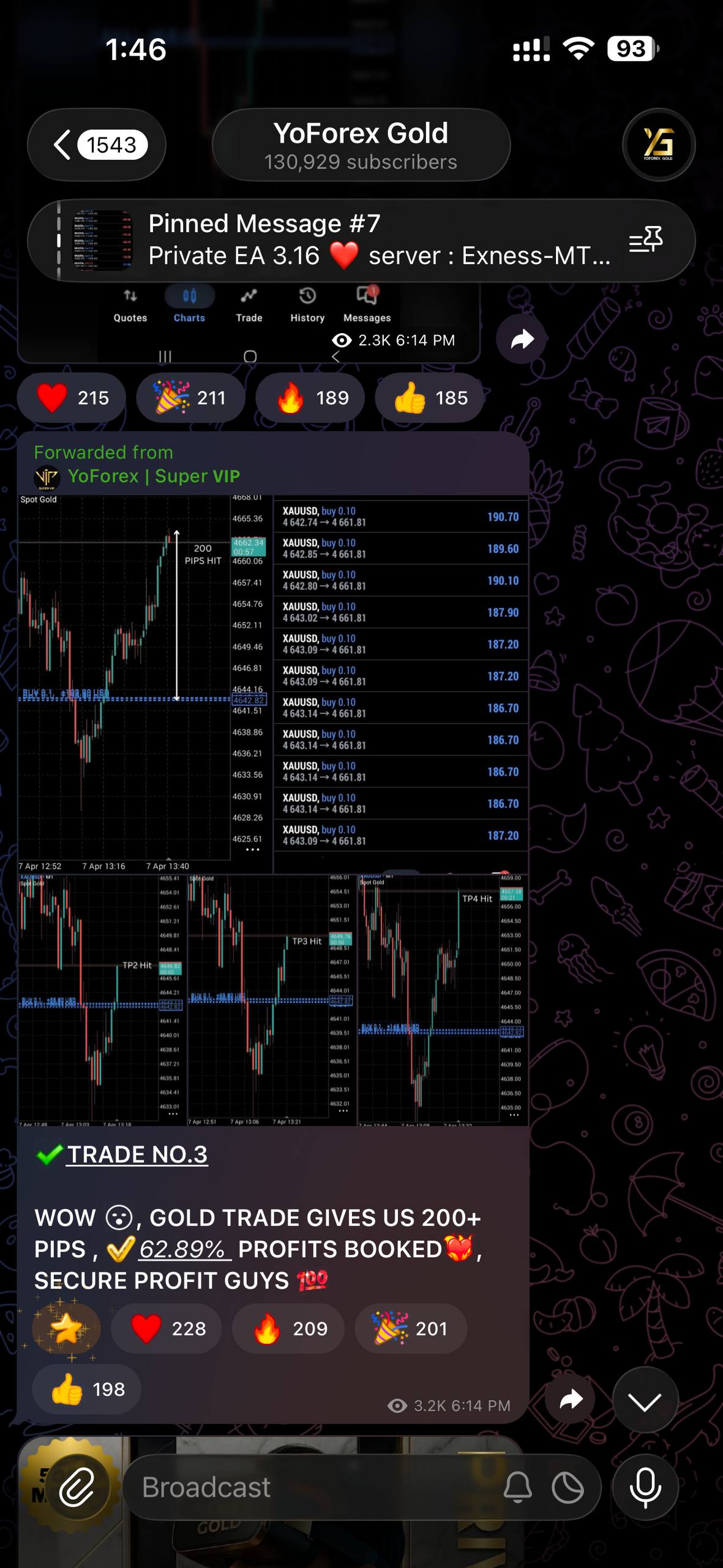 MT5 Exness positions — Private EA V1.0